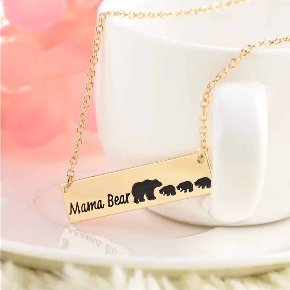 Mama bear necklace